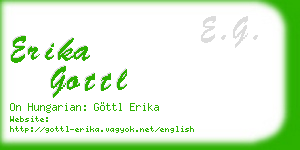 erika gottl business card